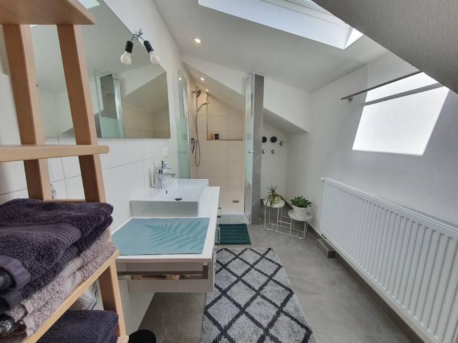 Gemuetliche Wohnung Bei Bad Waldsee Mit Balkon Exteriör bild