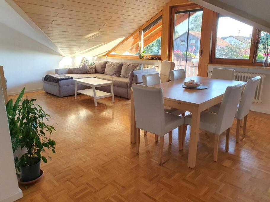 Gemuetliche Wohnung Bei Bad Waldsee Mit Balkon Exteriör bild