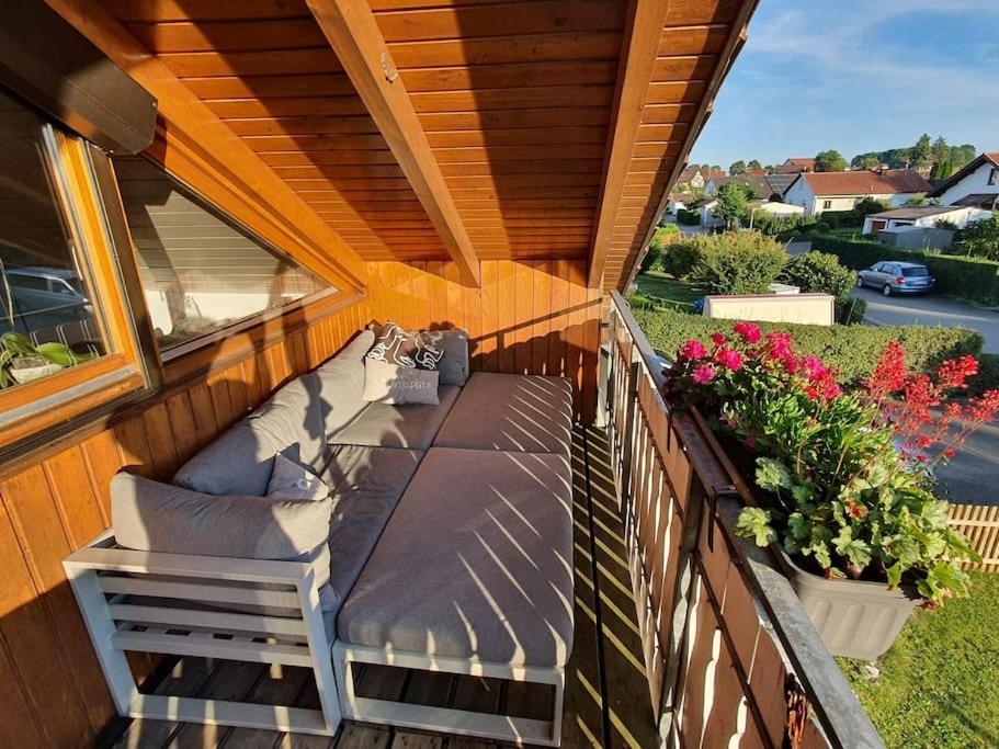 Gemuetliche Wohnung Bei Bad Waldsee Mit Balkon Exteriör bild